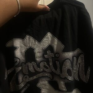 Black Graphic Men's Shirt